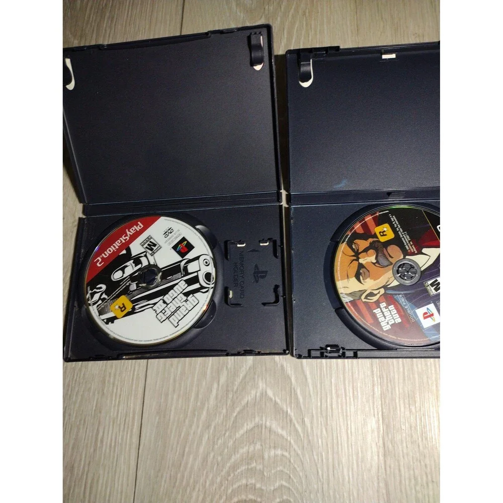 Grand Theft Auto - 3 Game Bundle - PS2